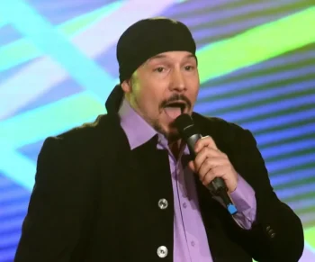Bohuš Matuš v roce 2014 - při zpěvu
