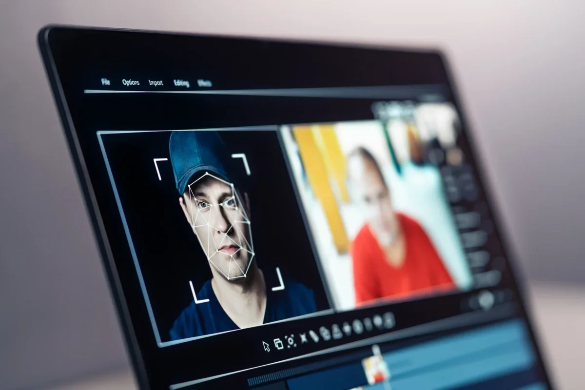 Videohovor dvou mužů