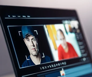 Videohovor dvou mužů