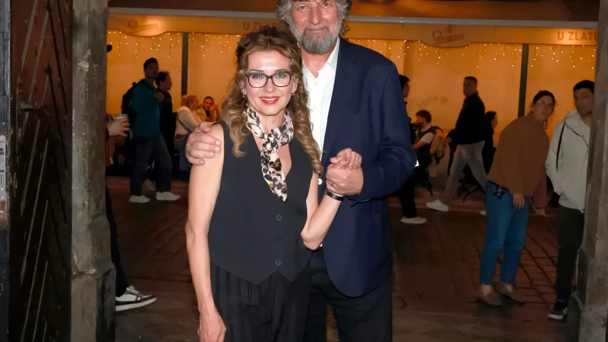 Dana Morávková s manželem
