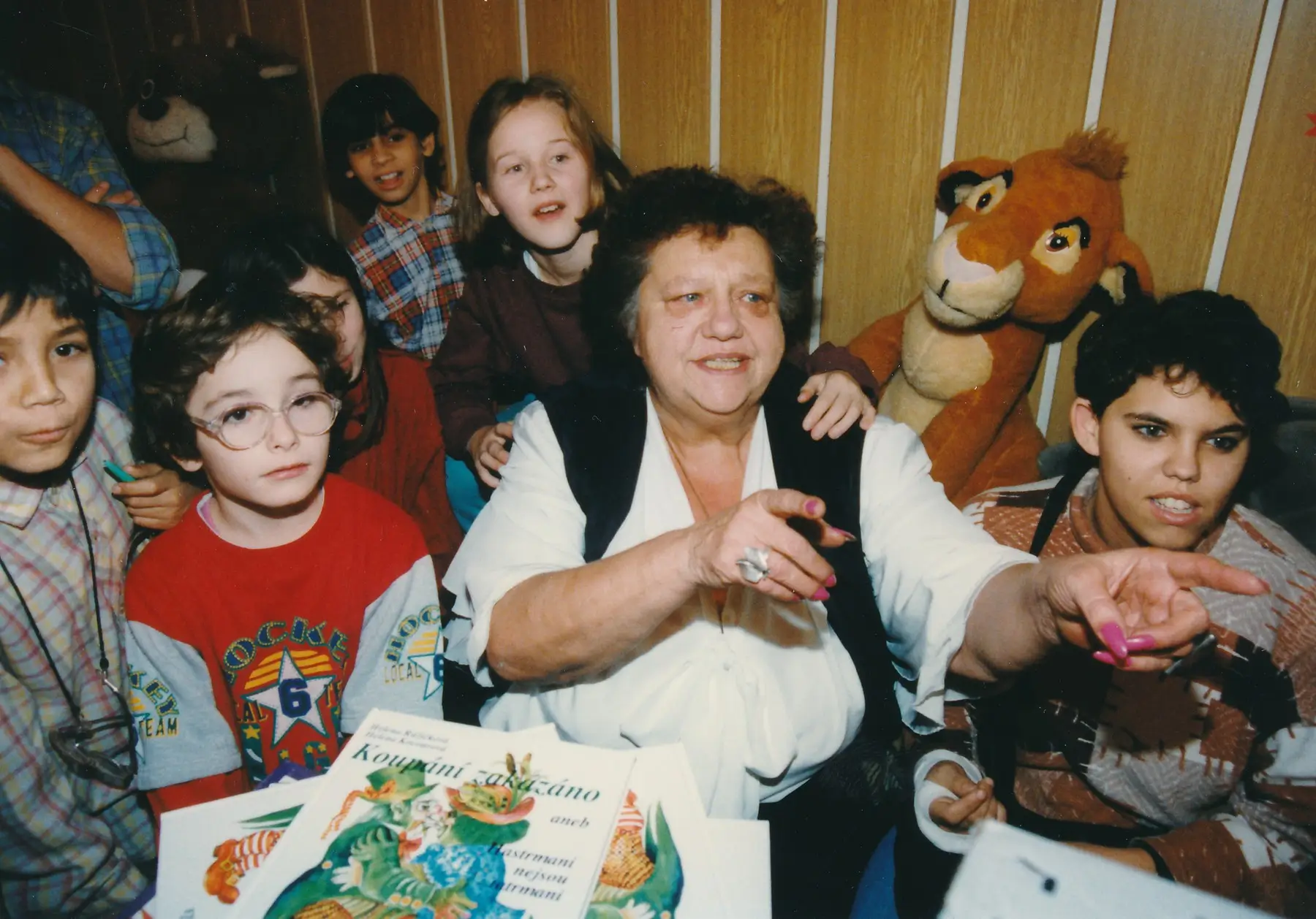 Herečka Helena Růžičková