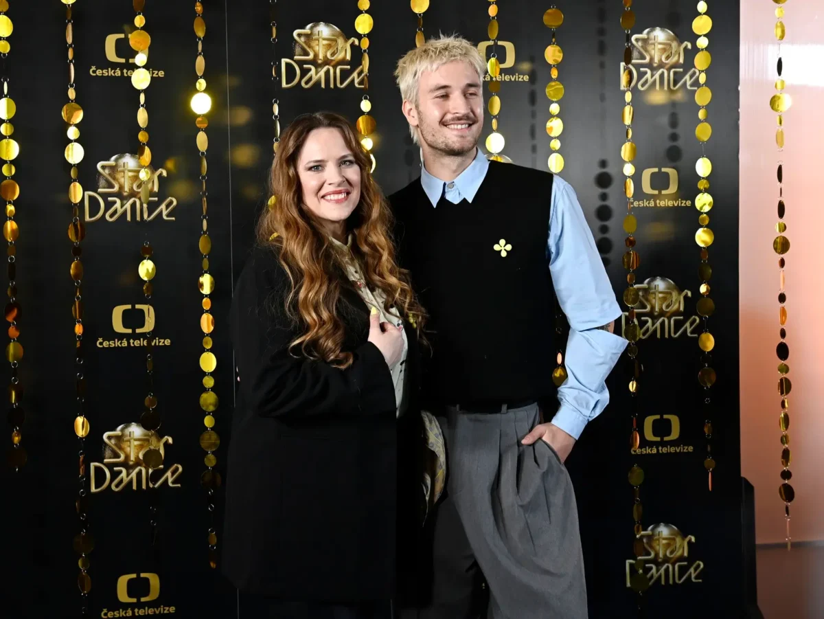 Petra Nesvačilová a Filip Hudlický