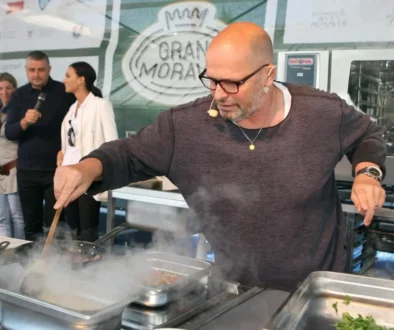 Zdeněk Pohlreich vaří na Garden Food Festivalu