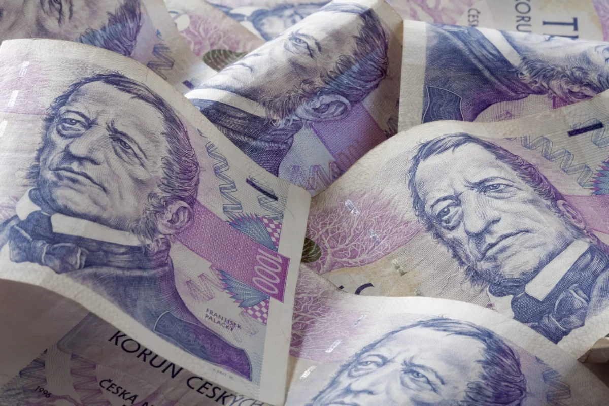 české bankovky