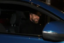 Lukáš Kubát v autě