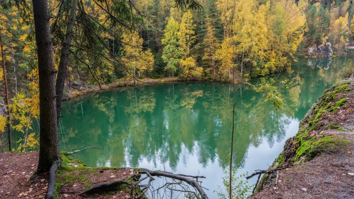 Jezero v Adršpachu