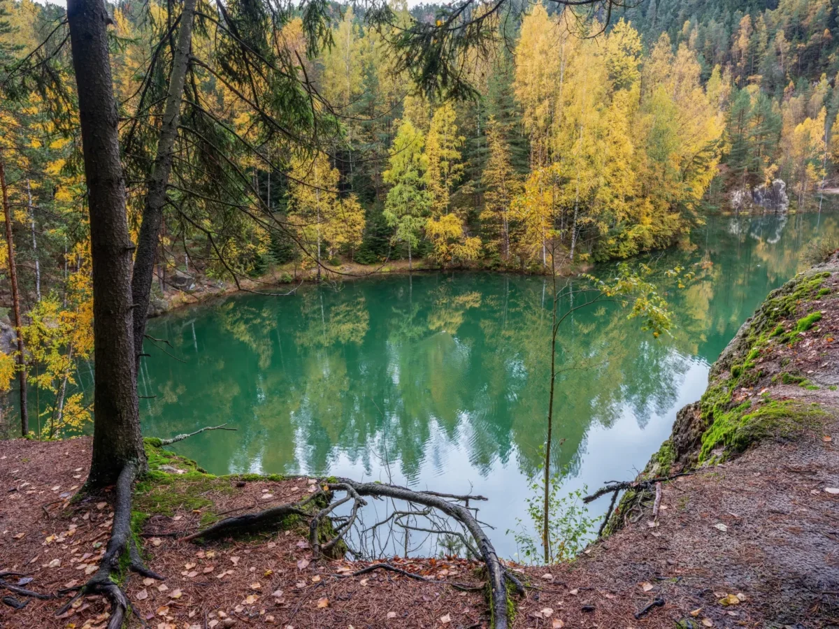 Jezero v Adršpachu