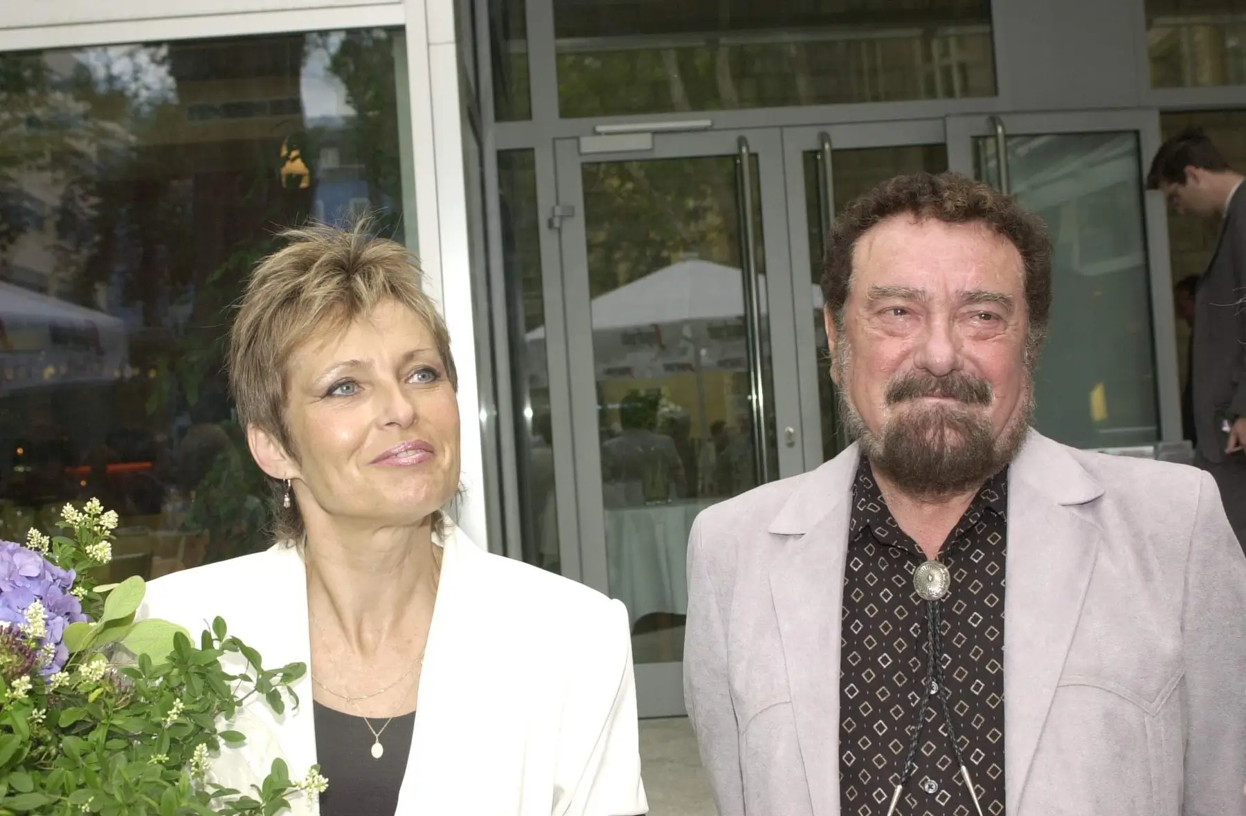 Zpěvák Waldemar Matuška s manželkou