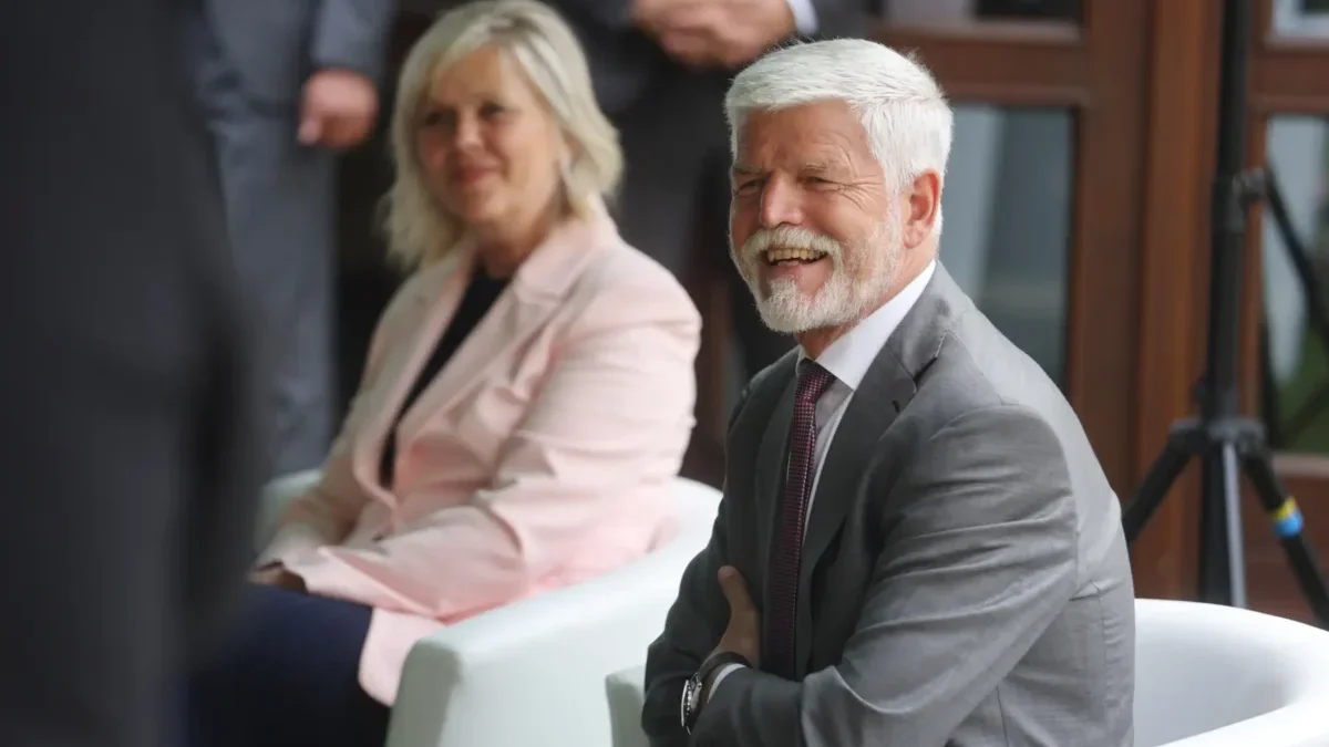 Petr Pavel s manželkou Evou