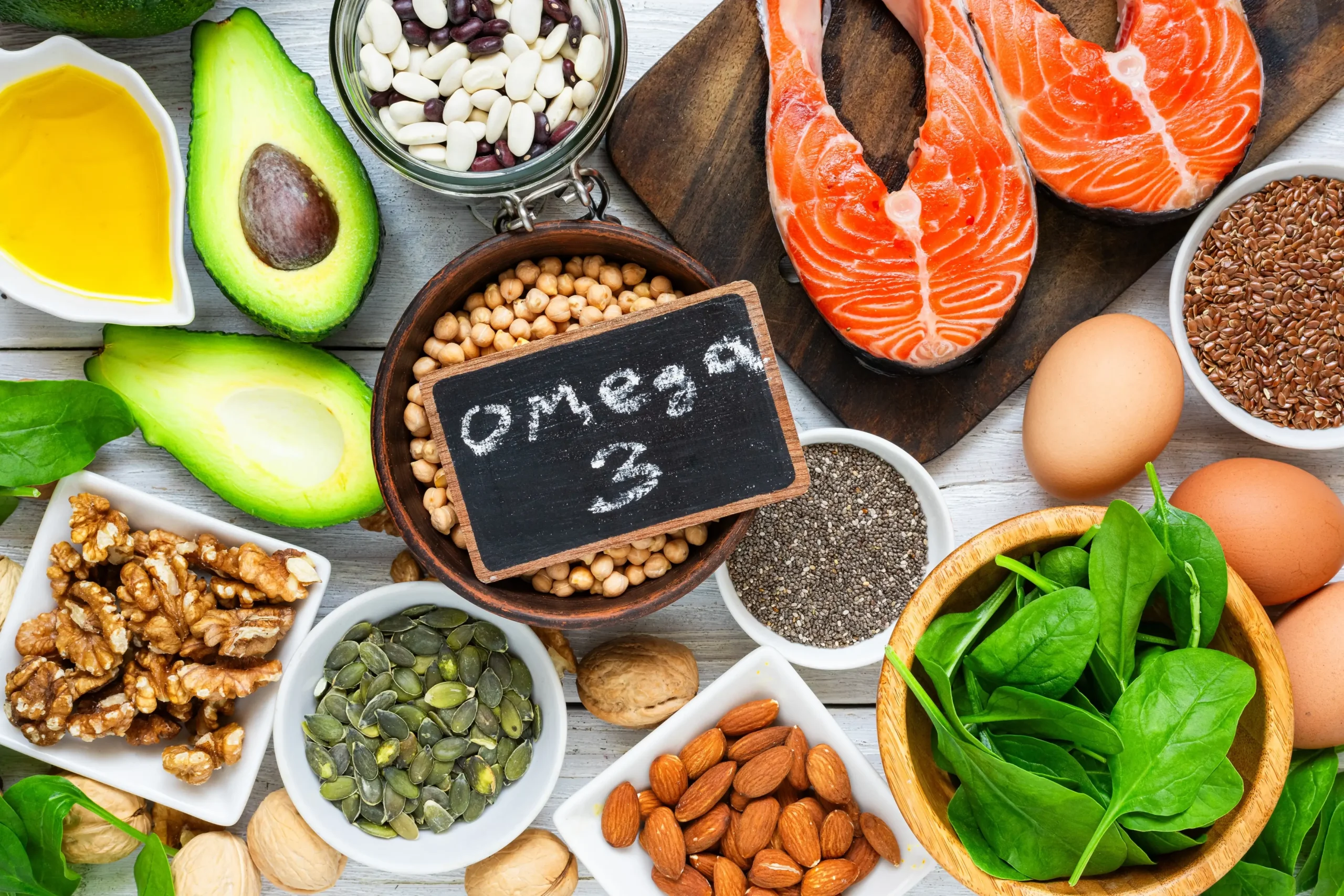 Potraviny bohaté na omega-3