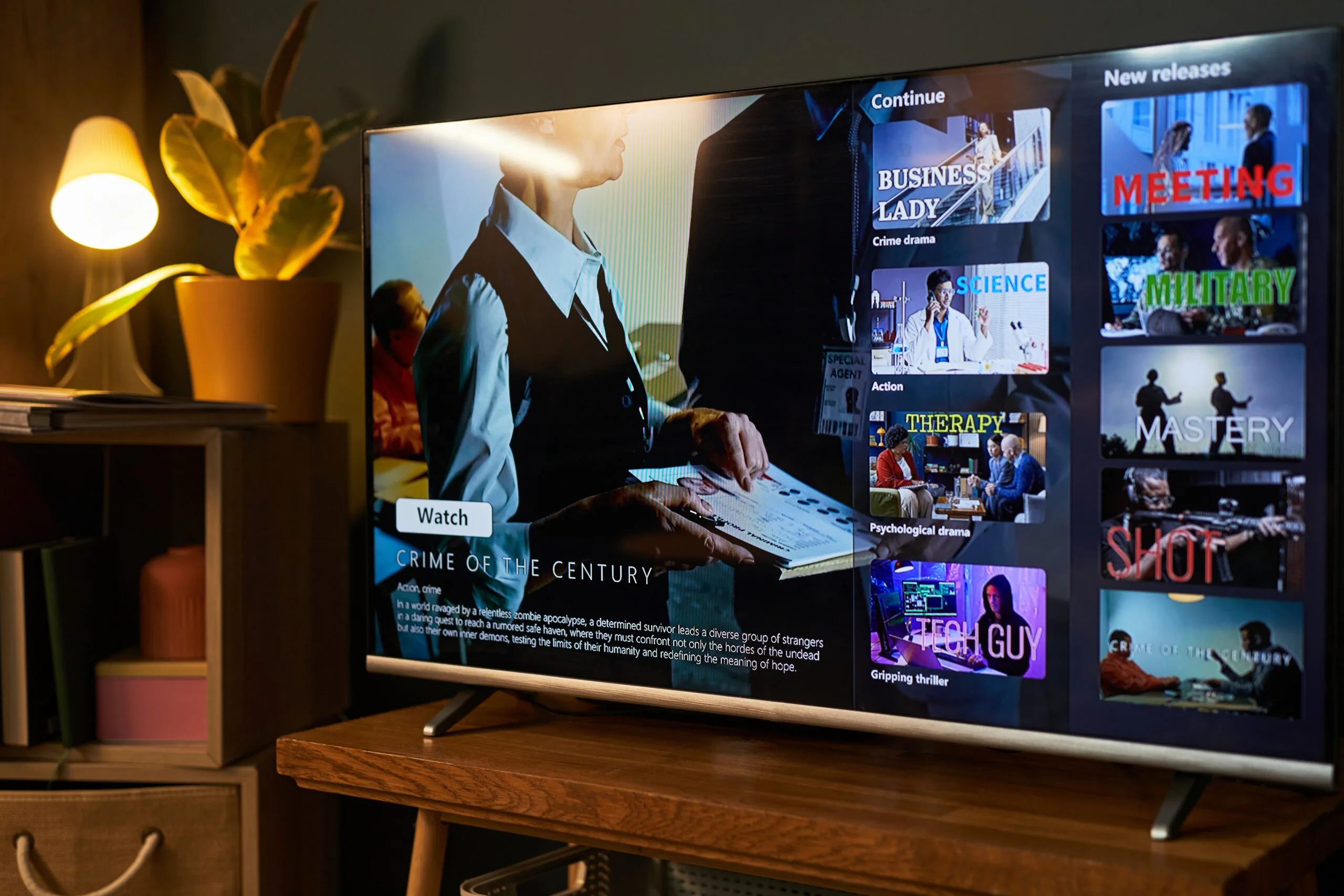 sledování televize | TVGURU.cz Na televizi běží ukázky filmů a seriálů.