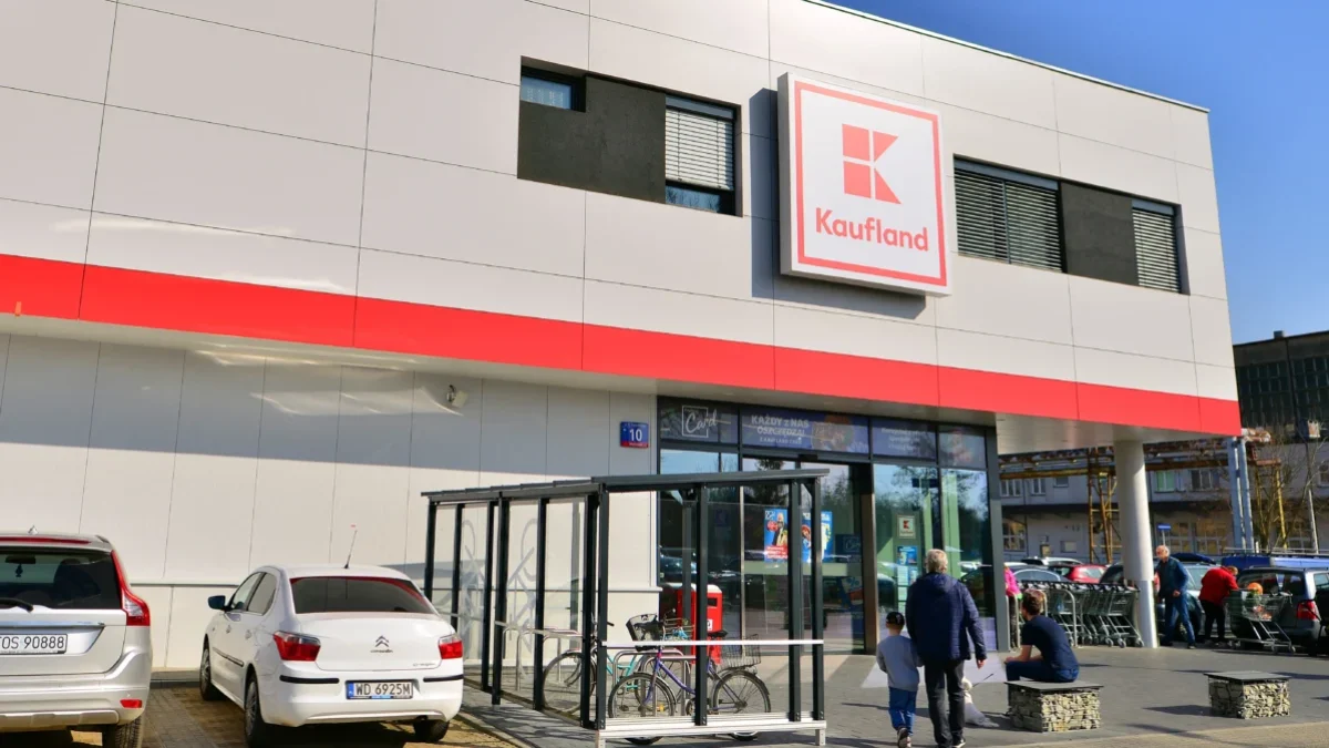 vchod do řetězce Kaufland