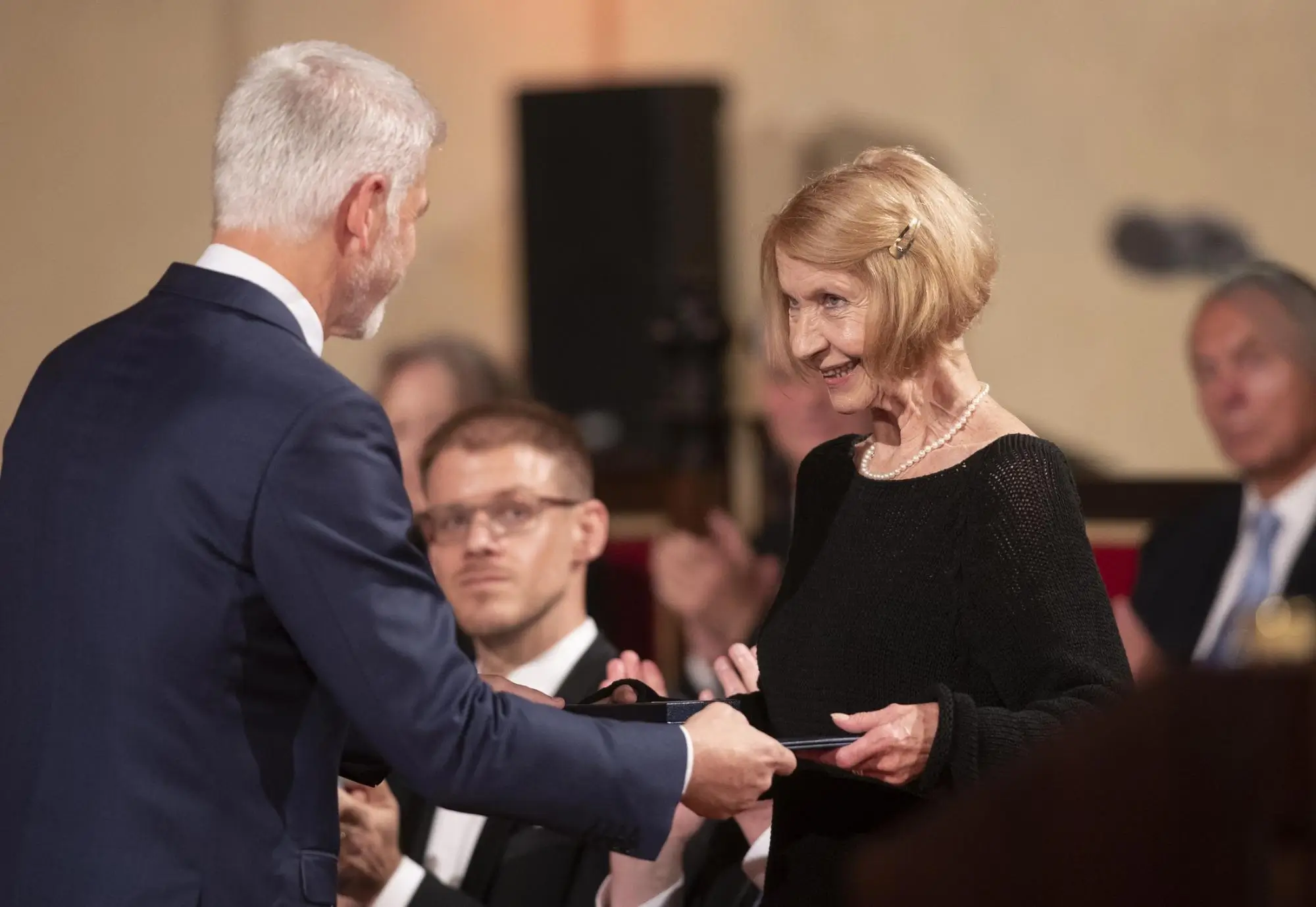 Převzetí státního vyznamenání v roce 2024 - předává Petr Pavel