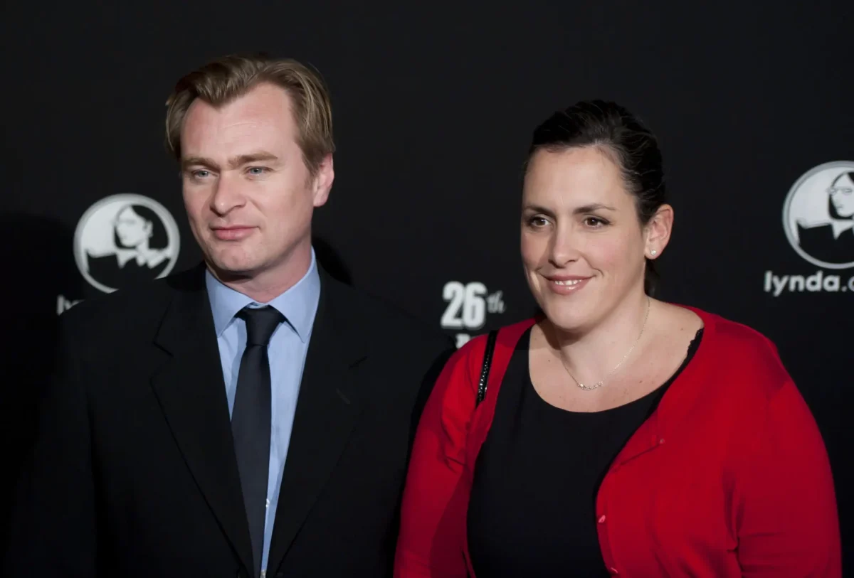 Christopher Nolan s manželkou