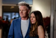 Kuchař Gordon Ramsay se ženou.