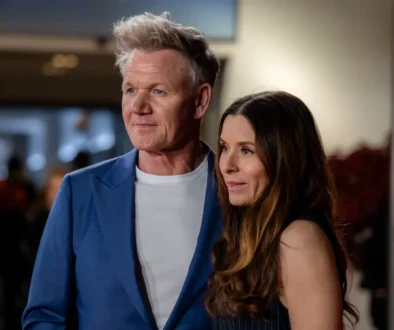Kuchař Gordon Ramsay se ženou.