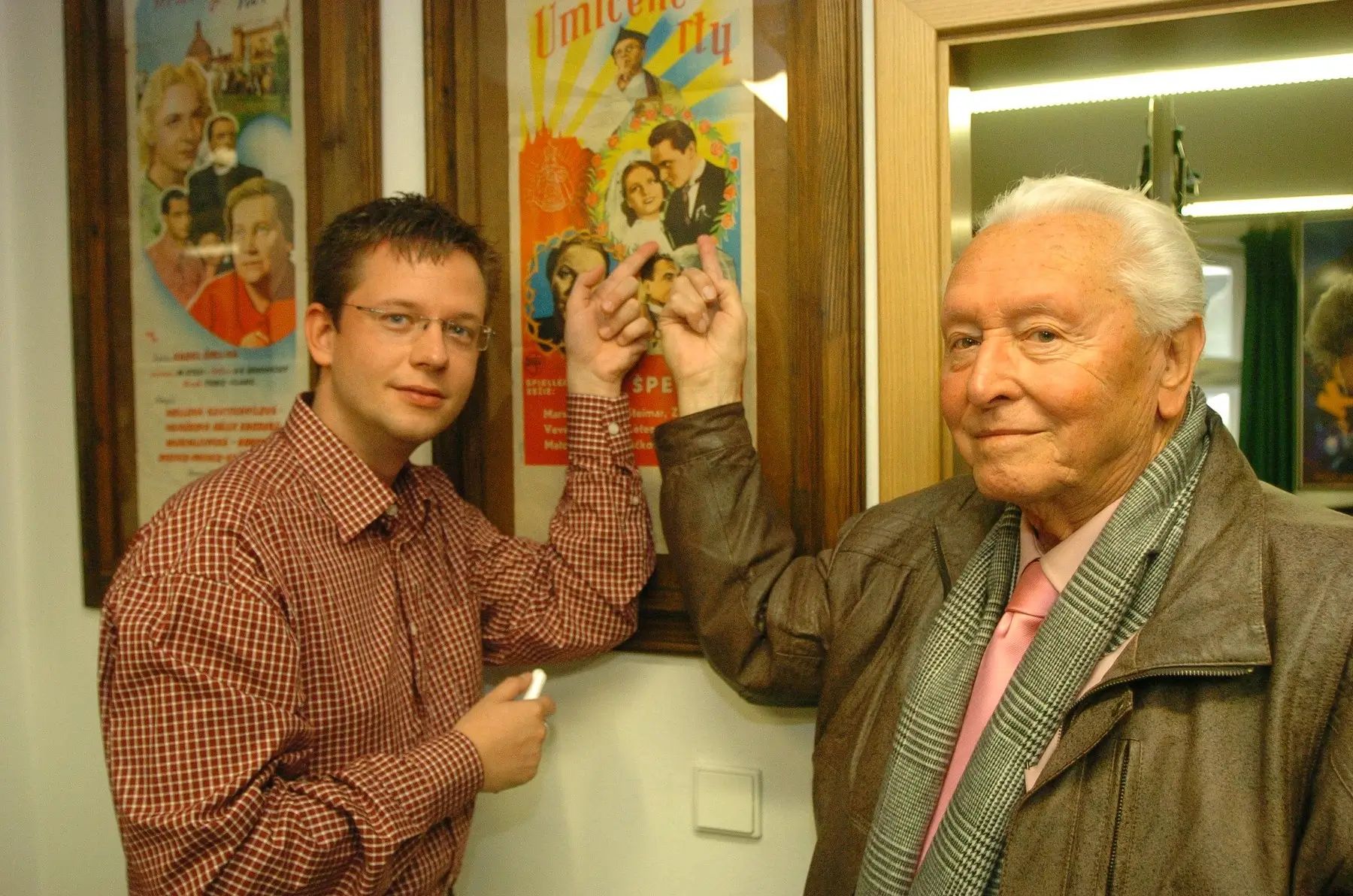 Aleš Cibulka a Vilém Pruner.