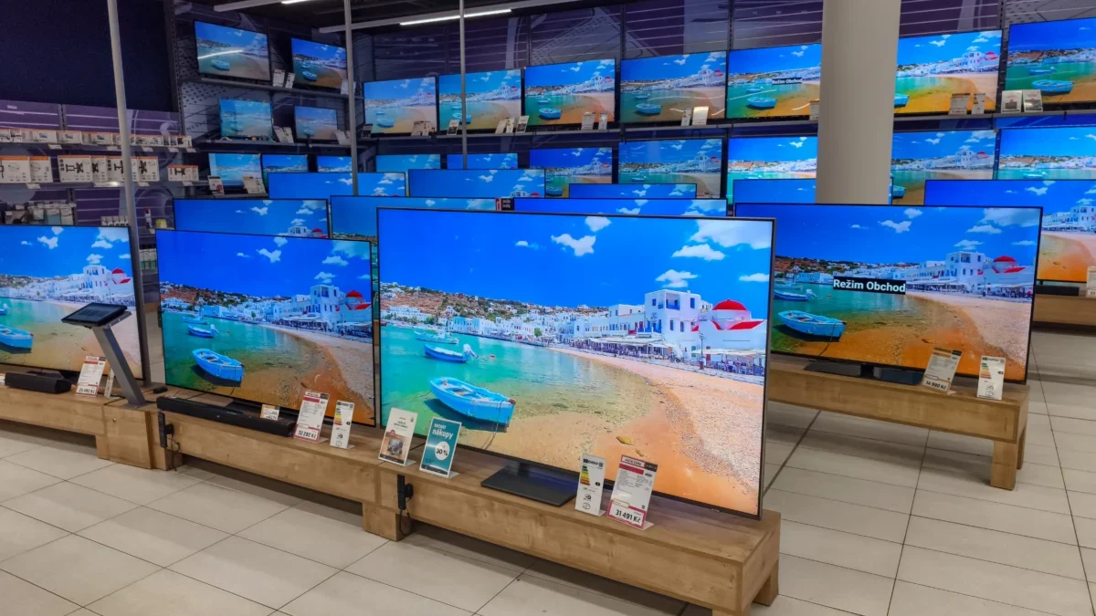 obchod s televizory
