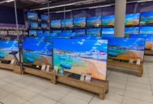 obchod s televizory
