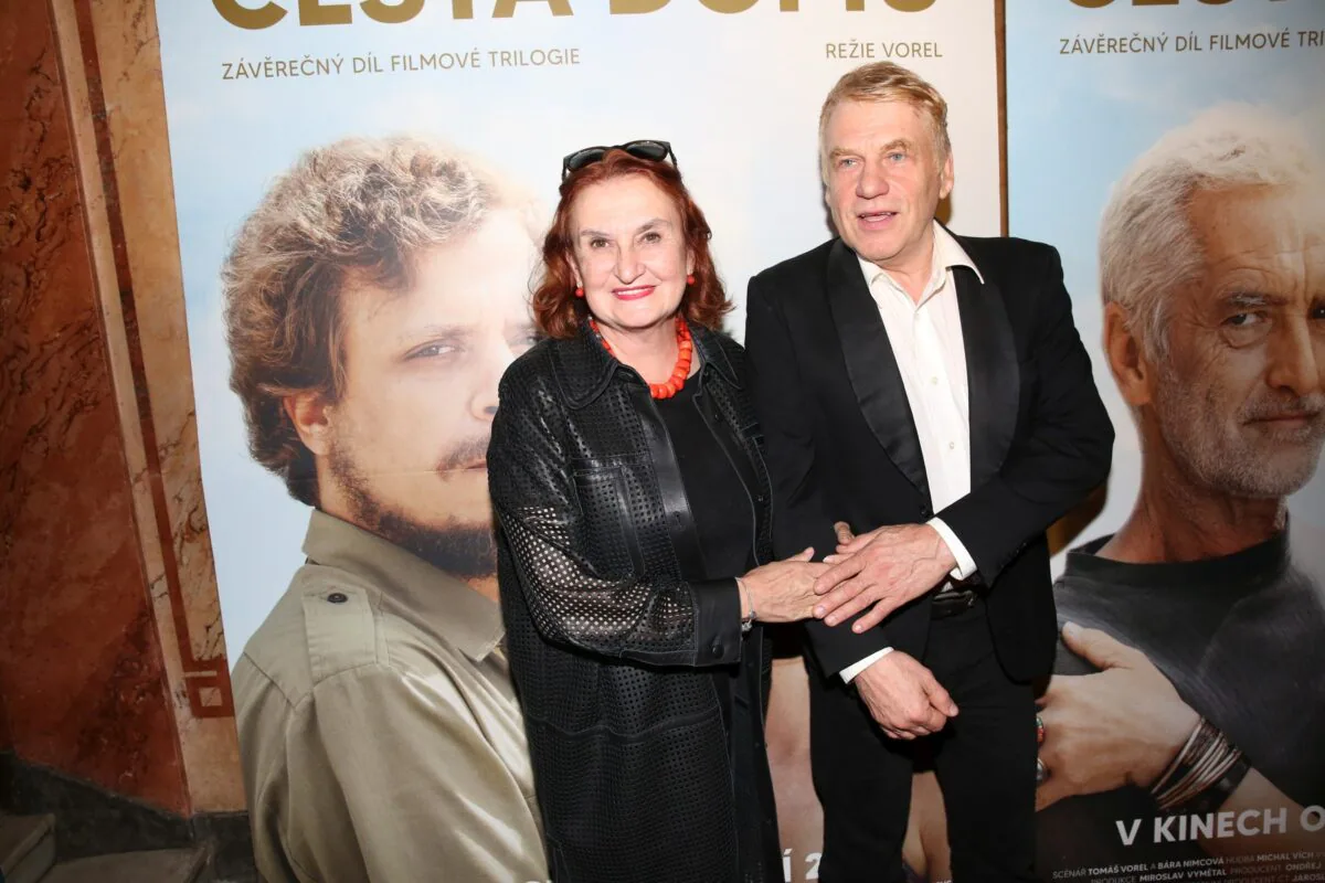 Eva Holubová a Tomáš Vorel