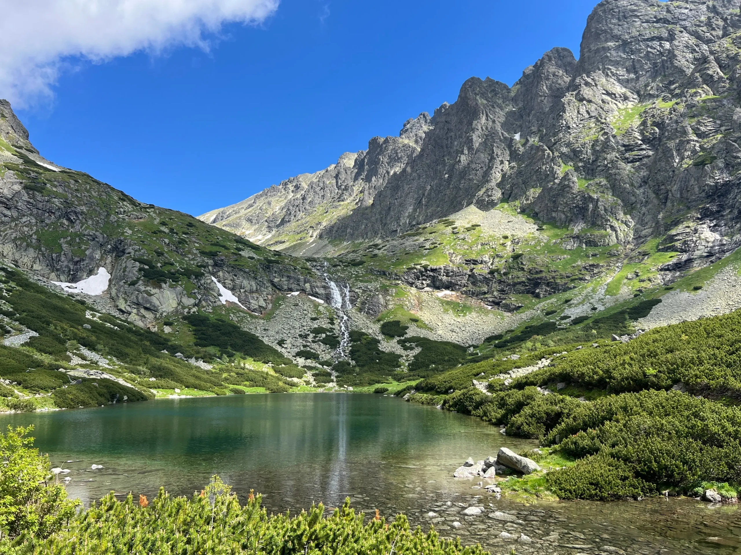 Tatry s jezerem