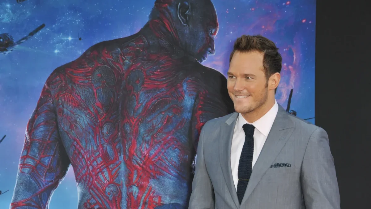 Chris Pratt na premiéře filmu
