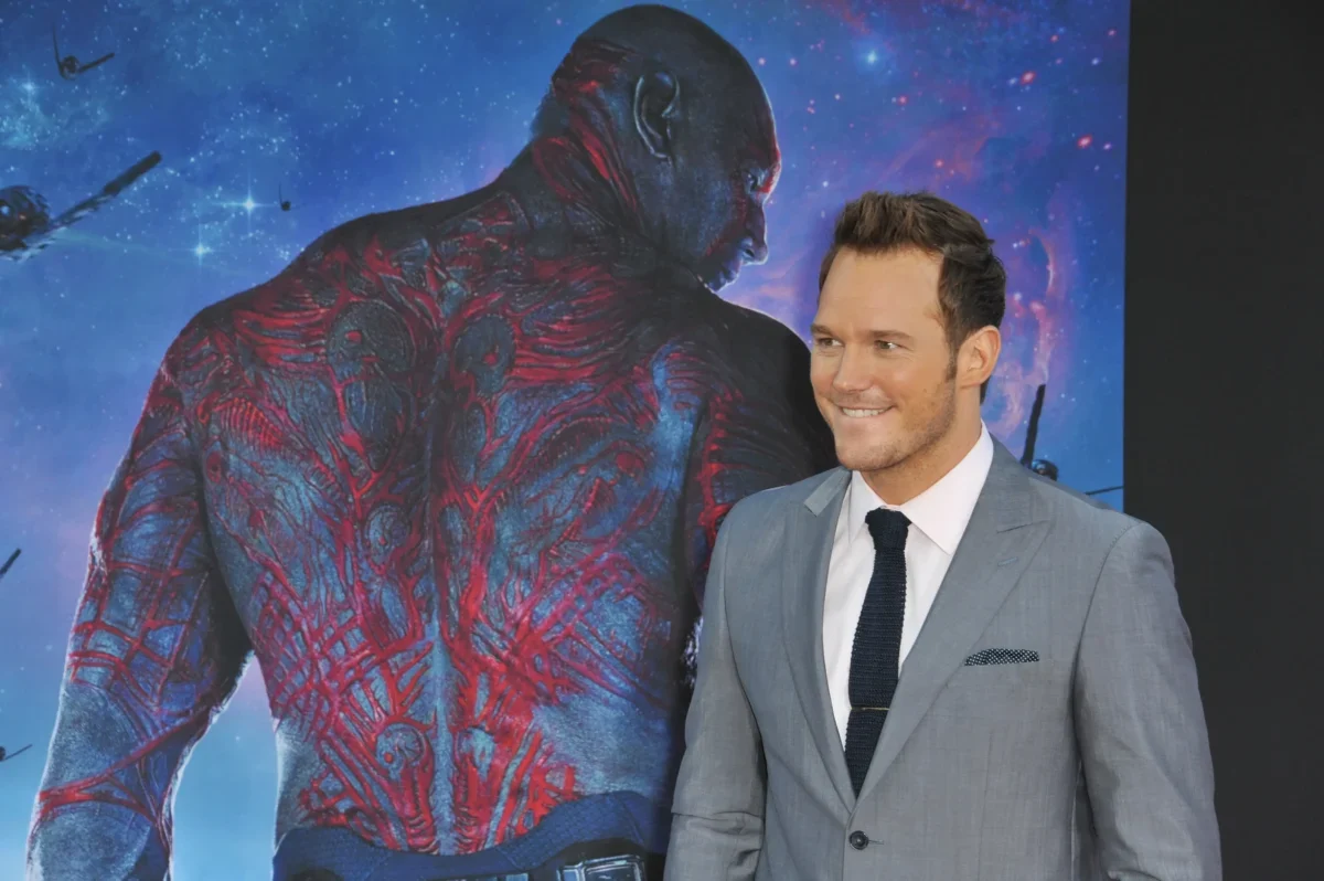 Chris Pratt na premiéře filmu