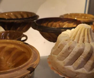 Formy na bábovku v Bakery Museum
