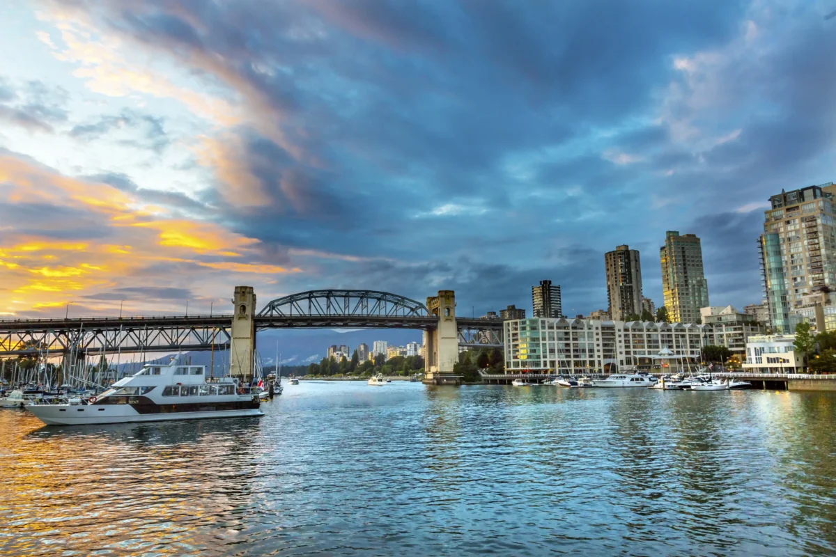 Přístav ve Vancouveru