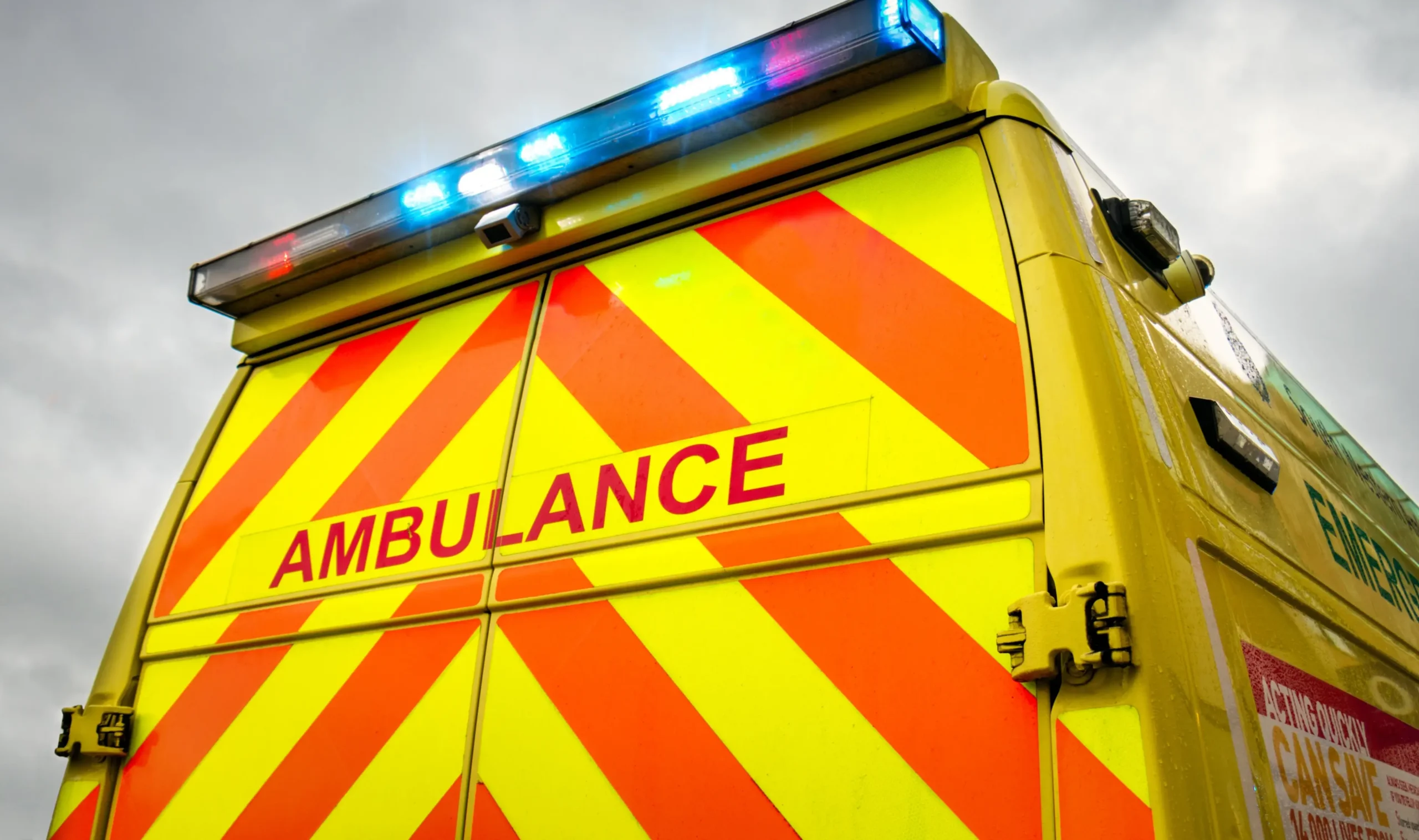 Ambulance zezadu