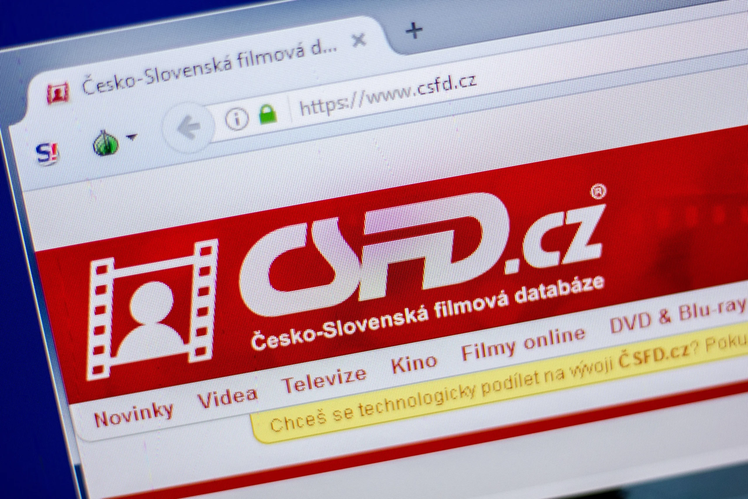 Stránka Česko-Slovenské filmové databáze