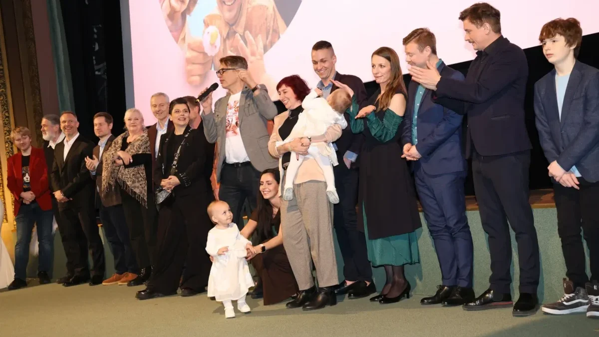 Herci na premiéře filmu