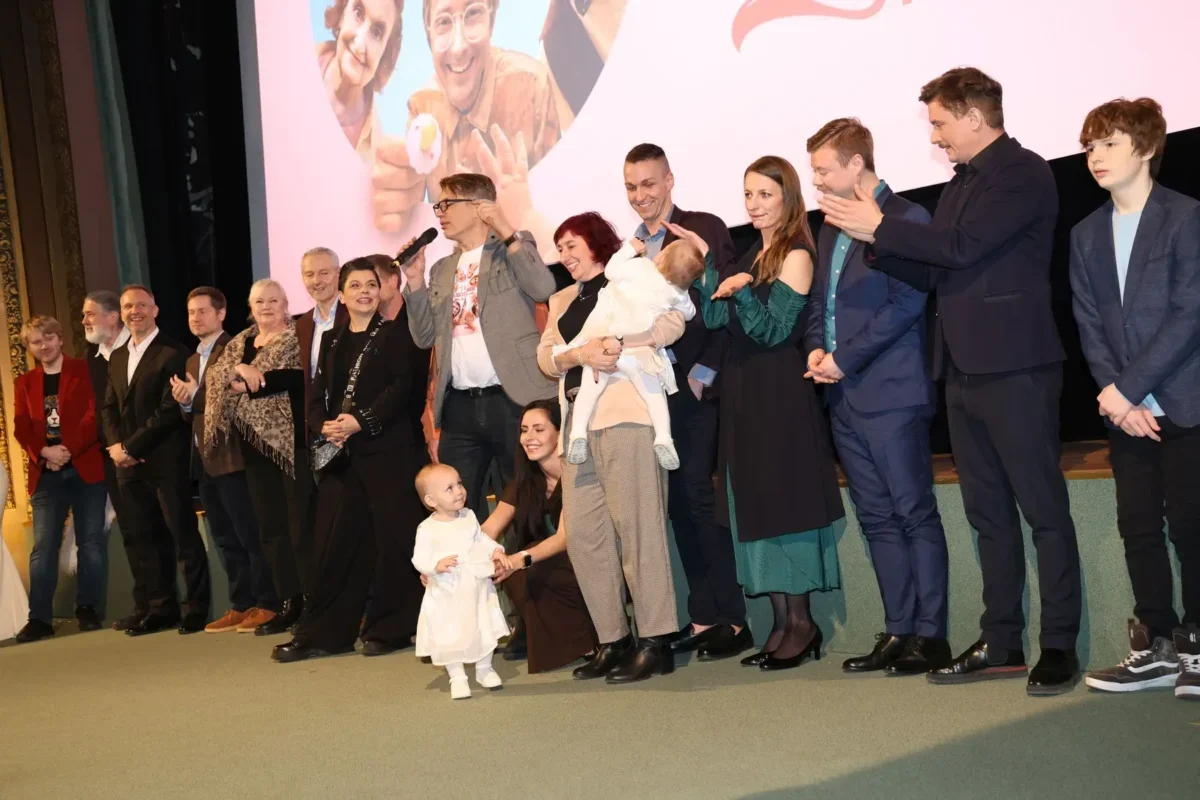 Herci na premiéře filmu