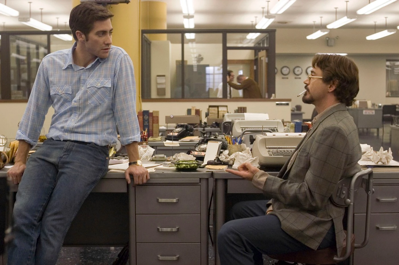 profimedia-0137142887 | TVGURU.cz Jake Gyllehall a Robert Downey Jr. ve filmu Zodiac