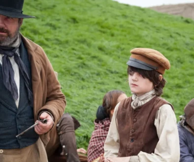 Scéna z historického filmu