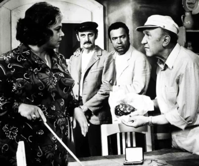 scéna z filmu Jak utopit doktora Mráčka