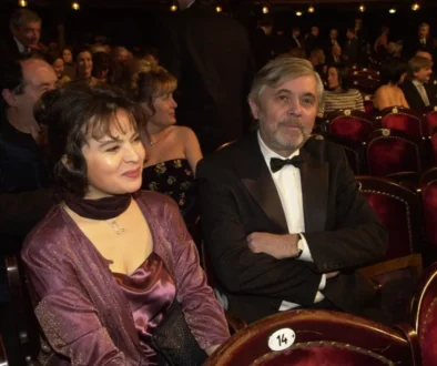 Libuše Šafránková a Josef Abrhám v divadle