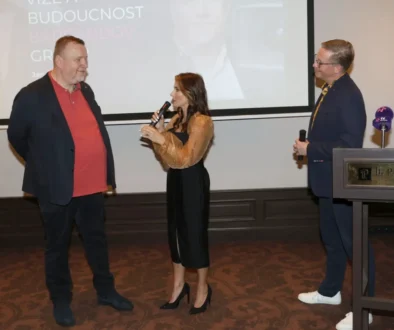 jan čermák, aleš cibulka a Eva decastelo