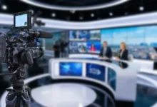 studio televizních zpráv