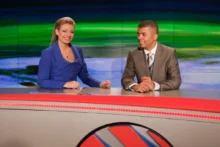 Lucie Borhyová a Rey Koranteng