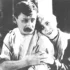 Herec Vlasta Burian a Růžena Šlemrová