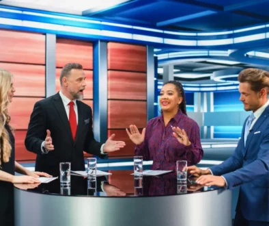 Politická debata v televizi