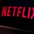 Nápis Netflix na notebooku