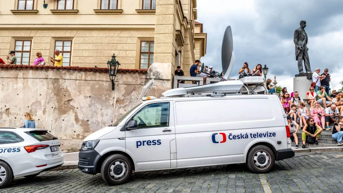 Dodávka České televize