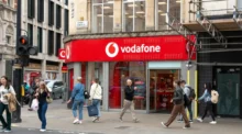 obchod s názvem Vodafone