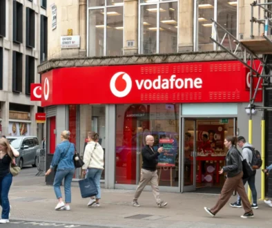 obchod s názvem Vodafone