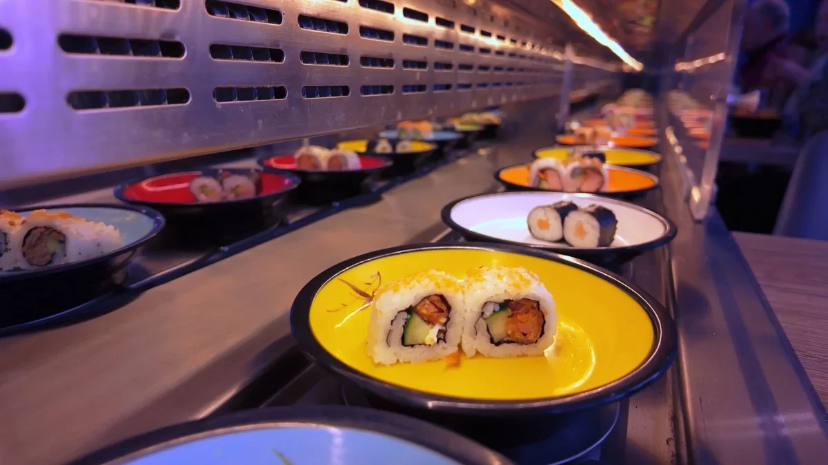Running sushi
