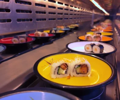 Running sushi