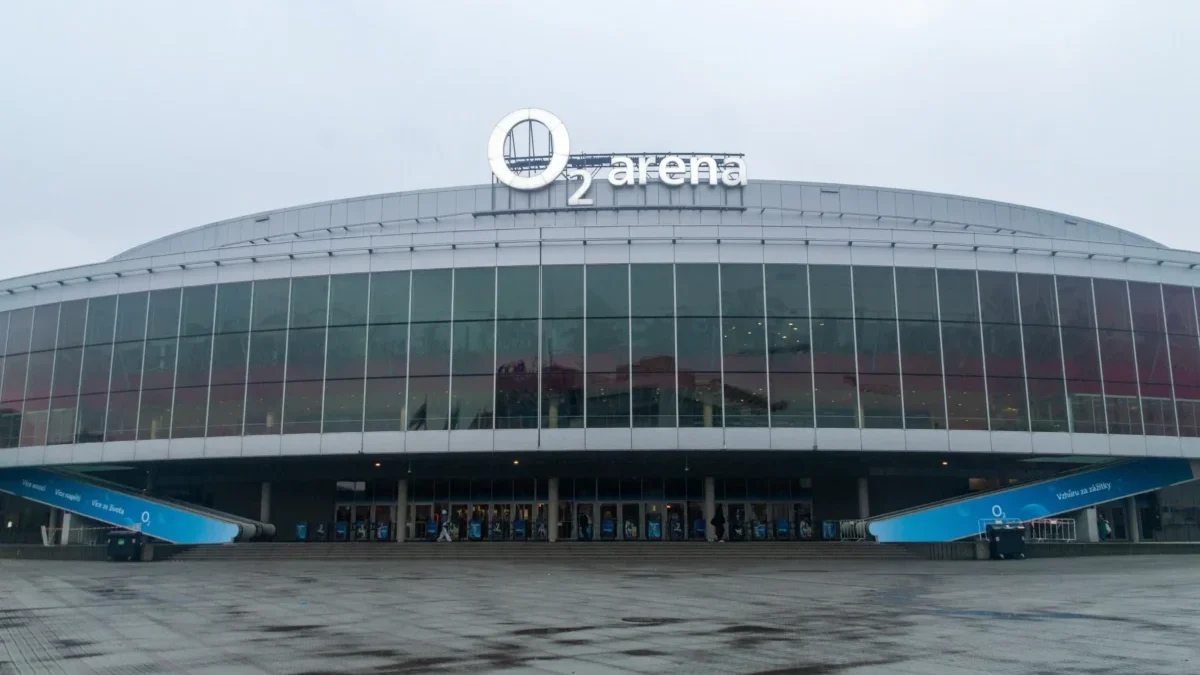 Budova O2 areny v Praze