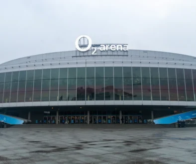 Budova O2 areny v Praze